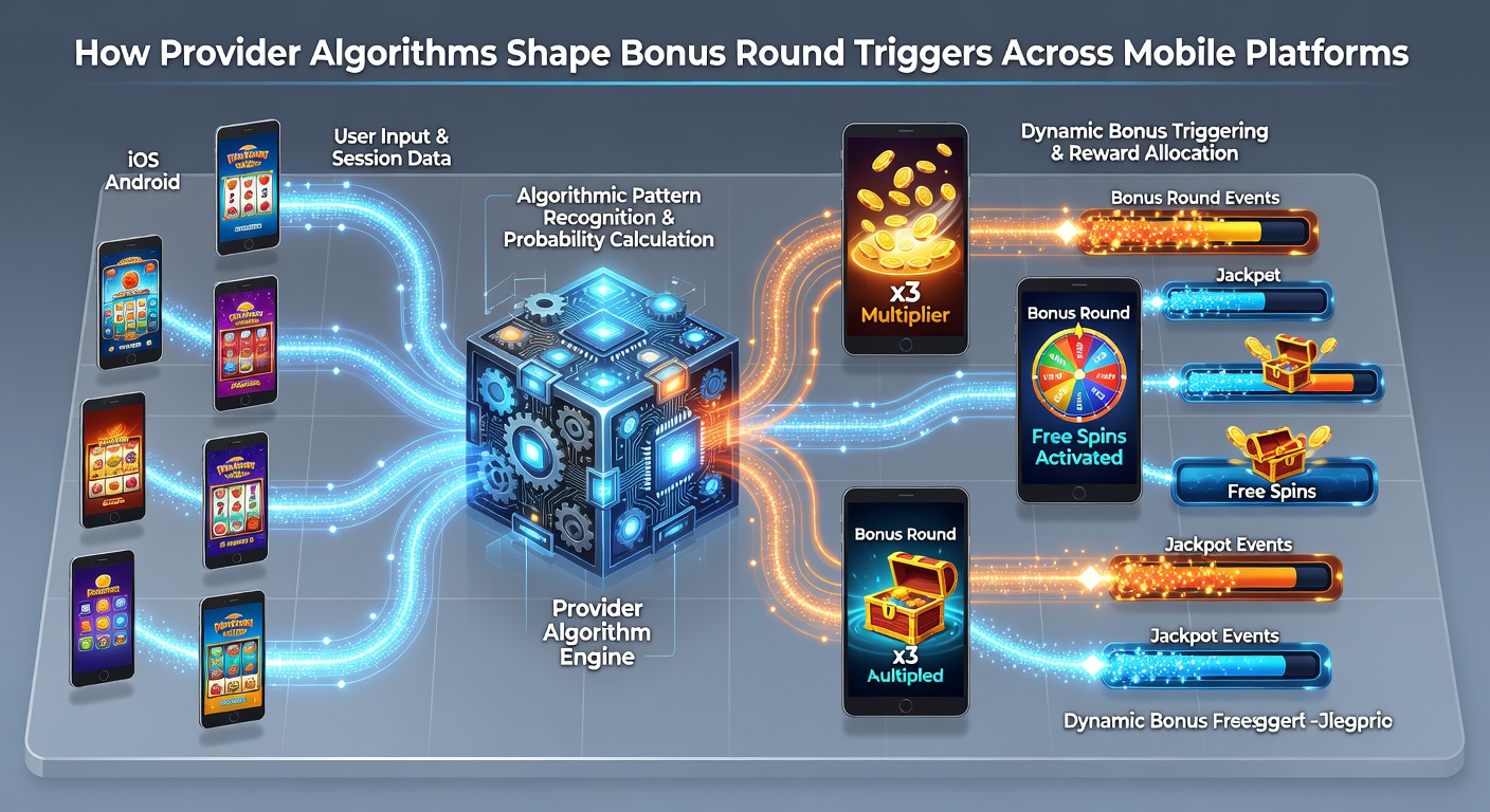 Vergleich der Algorithmus-Trigger-Mechanismen auf iOS- und Android-Plattformen mit Fokus auf Bonus-Runden